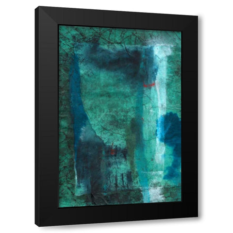 Neptune Black Modern Wood Framed Art Print with Double Matting by Oppenheimer, Michelle