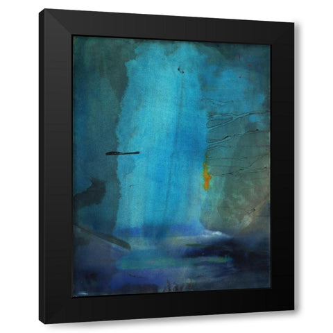 Reality Black Modern Wood Framed Art Print with Double Matting by Oppenheimer, Michelle