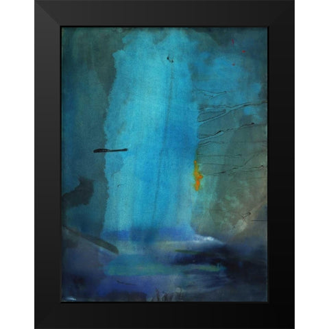 Reality Black Modern Wood Framed Art Print by Oppenheimer, Michelle