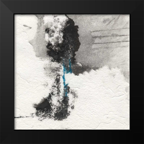 Shadows I Black Modern Wood Framed Art Print by Oppenheimer, Michelle