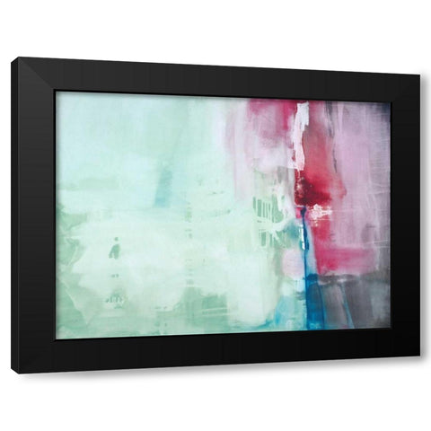 Harmony Black Modern Wood Framed Art Print with Double Matting by Oppenheimer, Michelle