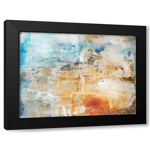 Cloud Burst Black Modern Wood Framed Art Print by Oppenheimer, Michelle