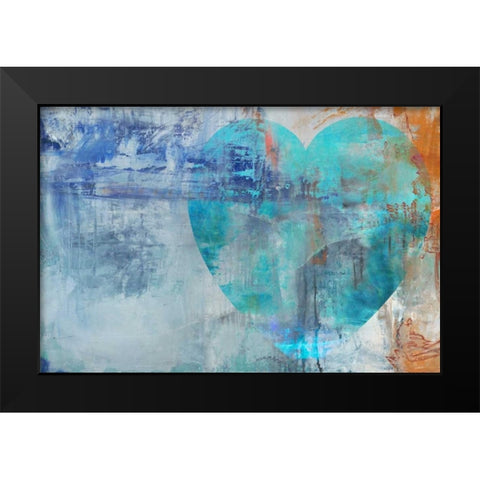 Heartfelt III Black Modern Wood Framed Art Print by Oppenheimer, Michelle