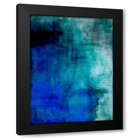Deliberation Black Modern Wood Framed Art Print by Oppenheimer, Michelle