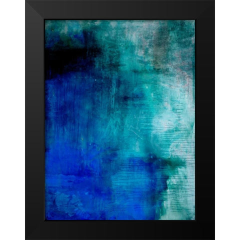 Deliberation Black Modern Wood Framed Art Print by Oppenheimer, Michelle