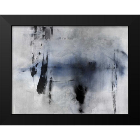 Echelon II Black Modern Wood Framed Art Print by Oppenheimer, Michelle