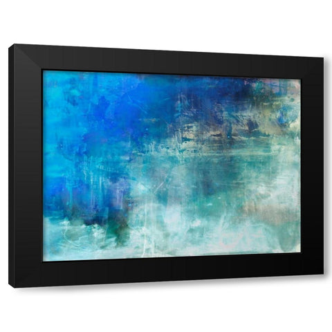 Allusive Black Modern Wood Framed Art Print by Oppenheimer, Michelle
