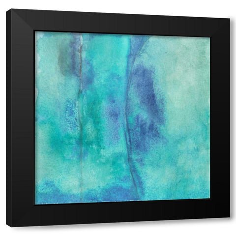 Fade Black Modern Wood Framed Art Print with Double Matting by Oppenheimer, Michelle