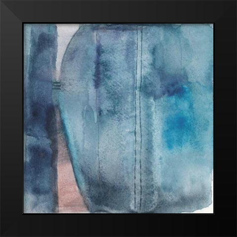 Linear Black Modern Wood Framed Art Print by Oppenheimer, Michelle