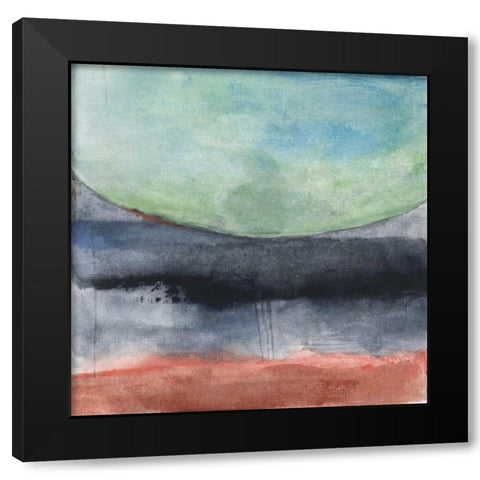 Passage Black Modern Wood Framed Art Print with Double Matting by Oppenheimer, Michelle