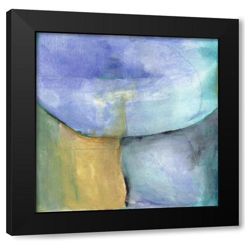 Trinity Black Modern Wood Framed Art Print with Double Matting by Oppenheimer, Michelle
