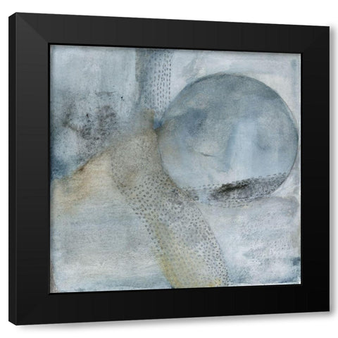 Sphere II Black Modern Wood Framed Art Print with Double Matting by Oppenheimer, Michelle