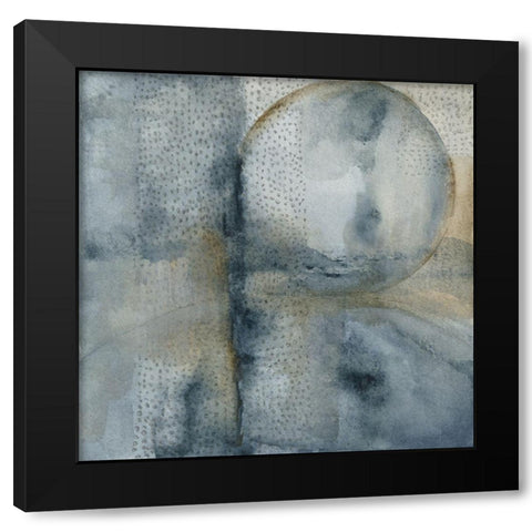 Sphere III Black Modern Wood Framed Art Print with Double Matting by Oppenheimer, Michelle