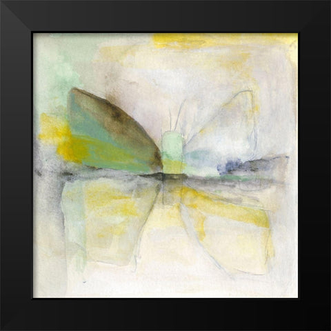 Butterfly I Black Modern Wood Framed Art Print by Oppenheimer, Michelle