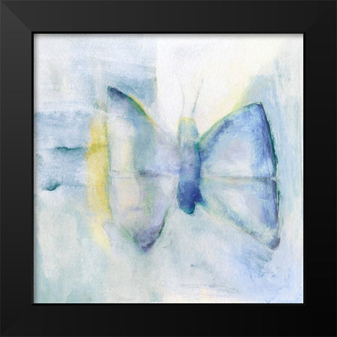 Butterfly VI Black Modern Wood Framed Art Print by Oppenheimer, Michelle
