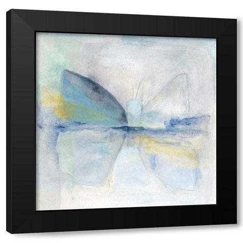 Buterfly VIII Black Modern Wood Framed Art Print with Double Matting by Oppenheimer, Michelle