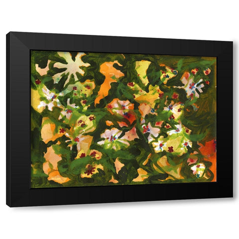 Time to Bloom I Black Modern Wood Framed Art Print with Double Matting by Oppenheimer, Michelle