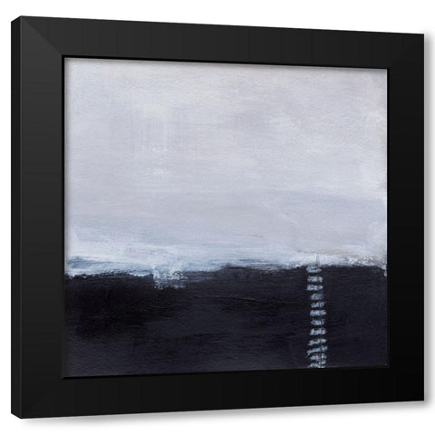 Staircase I Black Modern Wood Framed Art Print by Oppenheimer, Michelle