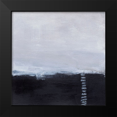 Staircase I Black Modern Wood Framed Art Print by Oppenheimer, Michelle