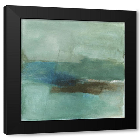 Absence Black Modern Wood Framed Art Print with Double Matting by Oppenheimer, Michelle