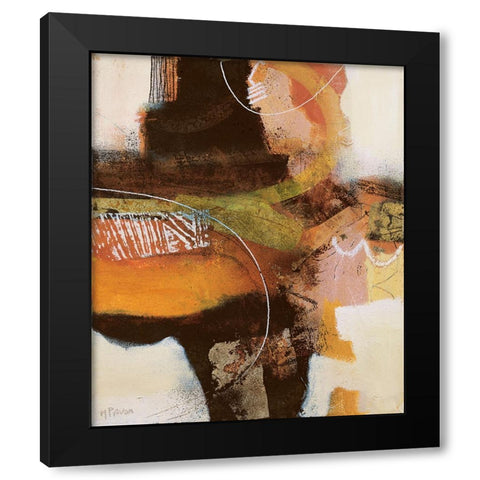 Cromatismo I Black Modern Wood Framed Art Print by Piovan, Maurizio