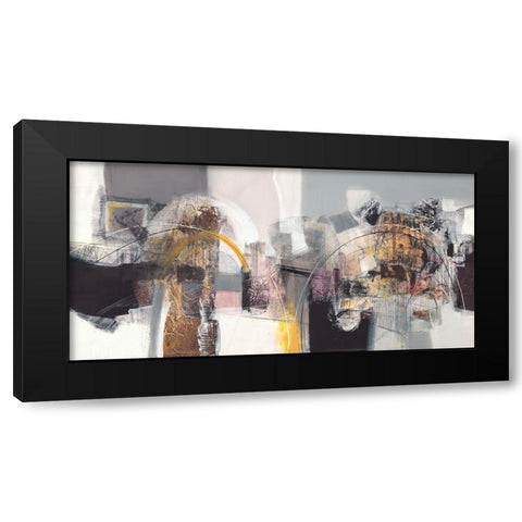 Un passo dopo laltro Black Modern Wood Framed Art Print by Piovan, Maurizio