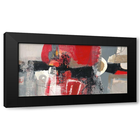 Passione Black Modern Wood Framed Art Print by Piovan, Maurizio