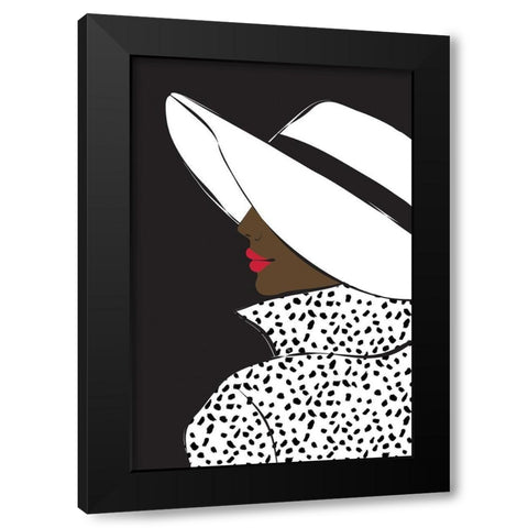 Blair I Black Modern Wood Framed Art Print by Pavlova, Martina