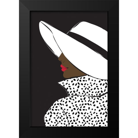 Blair I Black Modern Wood Framed Art Print by Pavlova, Martina