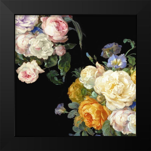 Glorious I Black Modern Wood Framed Art Print by McQueen, Angela