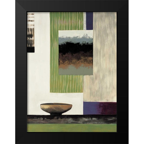 Tranquil II Black Modern Wood Framed Art Print by Richardson, Melissa