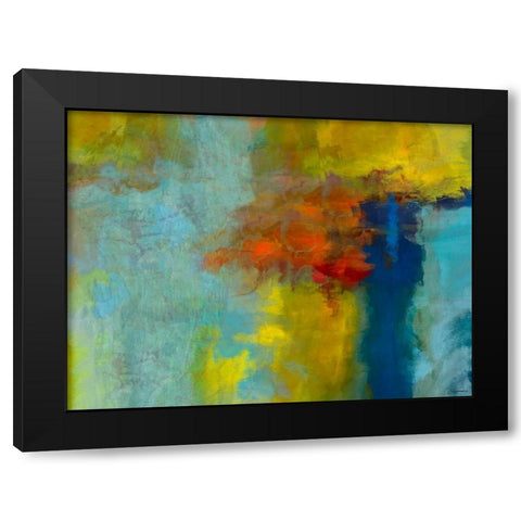 Ascension VIII Black Modern Wood Framed Art Print by Tienhaara, Michael