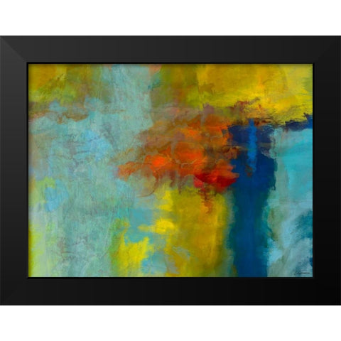 Ascension VIII Black Modern Wood Framed Art Print by Tienhaara, Michael