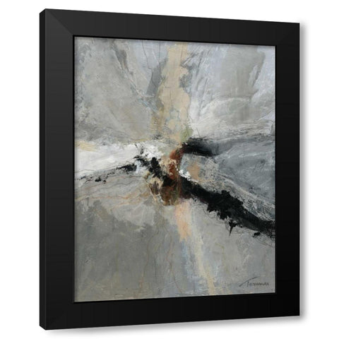 Dispassion I Black Modern Wood Framed Art Print by Tienhaara, Michael