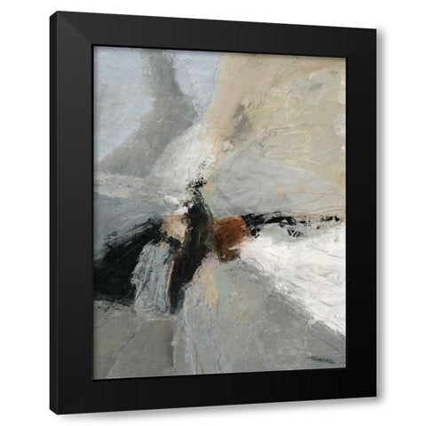Dispassion II Black Modern Wood Framed Art Print by Tienhaara, Michael