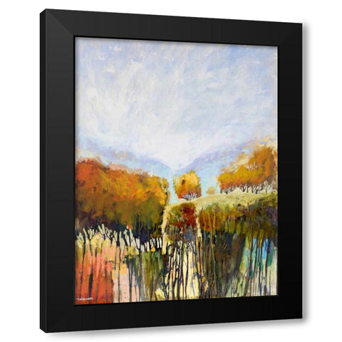Harmony I Black Modern Wood Framed Art Print by Tienhaara, Michael