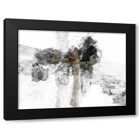 BandW I Black Modern Wood Framed Art Print by Tienhaara, Michael