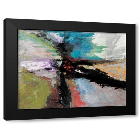 BandW III Black Modern Wood Framed Art Print with Double Matting by Tienhaara, Michael