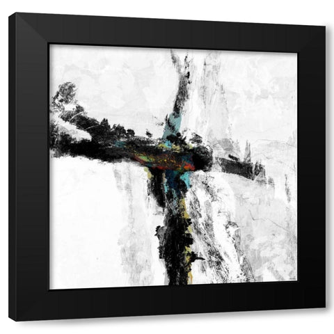 BandW IV Black Modern Wood Framed Art Print with Double Matting by Tienhaara, Michael