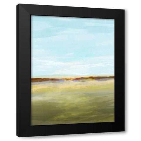 Endless Vista I Black Modern Wood Framed Art Print by Tienhaara, Michael