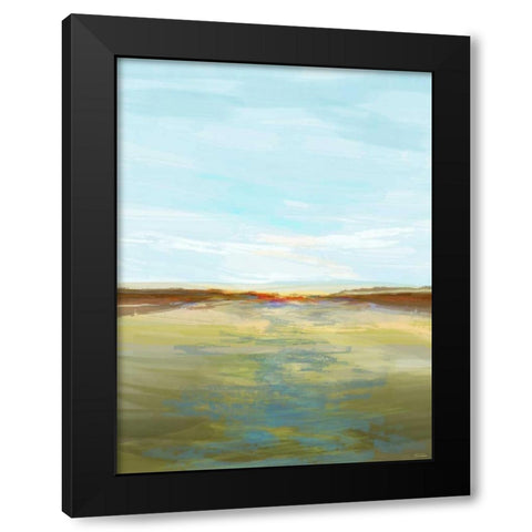 Endless Vista II Black Modern Wood Framed Art Print by Tienhaara, Michael