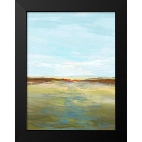 Endless Vista II Black Modern Wood Framed Art Print by Tienhaara, Michael