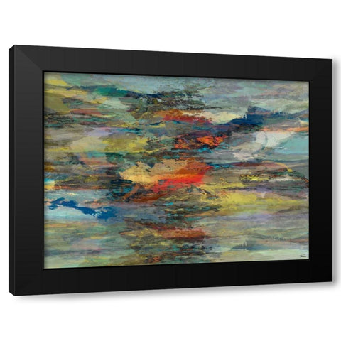 Formations I Black Modern Wood Framed Art Print by Tienhaara, Michael