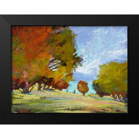 Natures Serenade IX Black Modern Wood Framed Art Print by Tienhaara, Michael