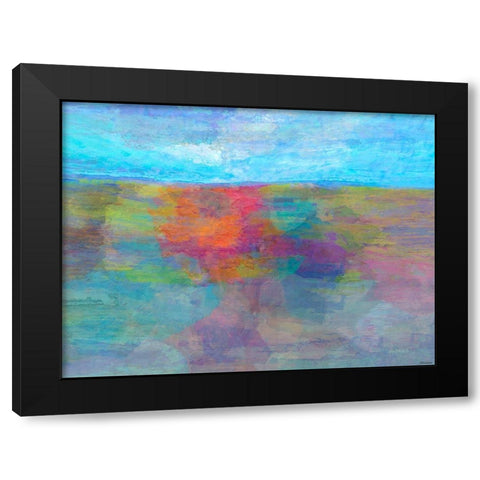 Horizon I Black Modern Wood Framed Art Print by Tienhaara, Michael