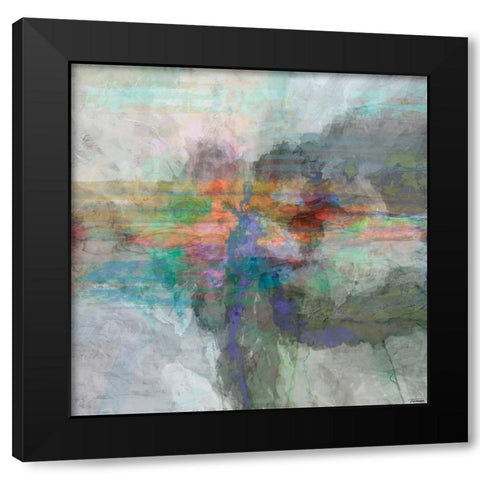 Inspiration VII Black Modern Wood Framed Art Print by Tienhaara, Michael