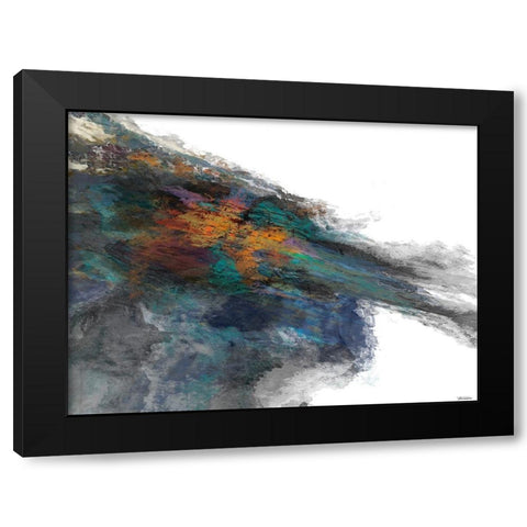 Interlude I Black Modern Wood Framed Art Print by Tienhaara, Michael