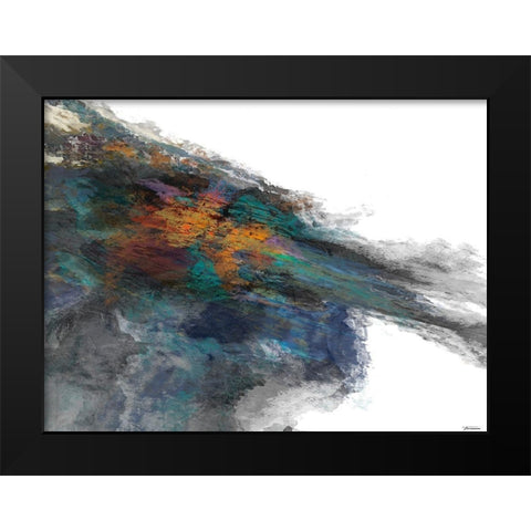 Interlude I Black Modern Wood Framed Art Print by Tienhaara, Michael