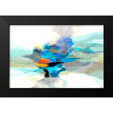 Cumulus II Black Modern Wood Framed Art Print by Tienhaara, Michael