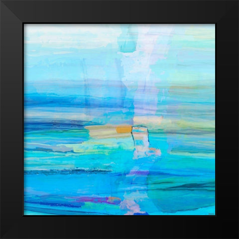 Dreams I Black Modern Wood Framed Art Print by Tienhaara, Michael